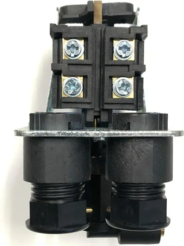 Vista 5 de Lefoo Interruptor de presión universal del compresor de aire 4 puertos w/perilla encendido/apagado 95-125PSI 26AMP