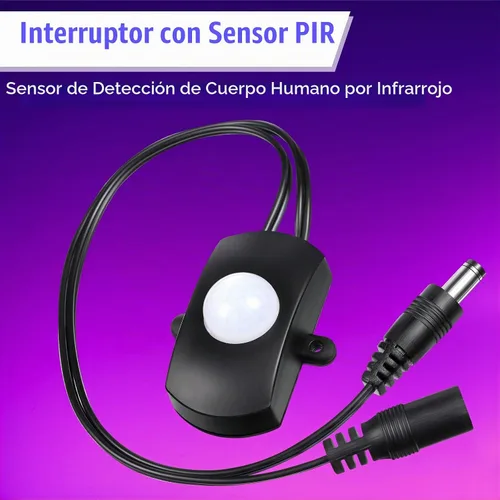 Vista 4 de Hortsun Interruptor de luz PIR DC 5-24V 5A del sensor de movimiento de 3