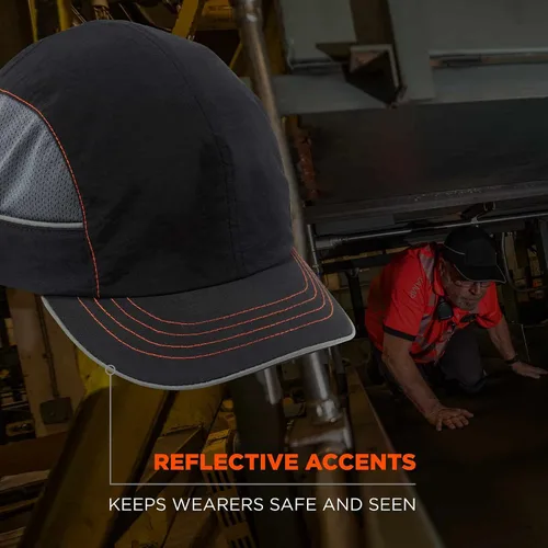 Vista 7 de Gorra de seguridad, estilo gorra de béisbol