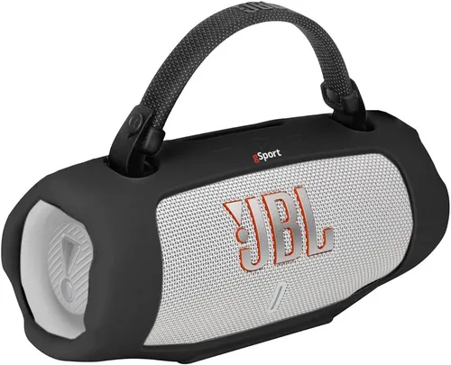 Vista 16 de JBL Charge 6 Waterproof Portable Speaker Bundle with gSport Carbon Fiber Case (Black)