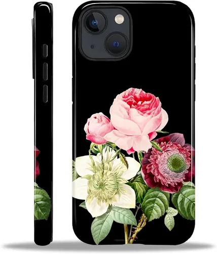 Vista 29 de Funda para iPhone 11, resistente híbrida 2 en 1, protección completa contra golpes con acabado brillante, diseño de collage de tela a cuadros