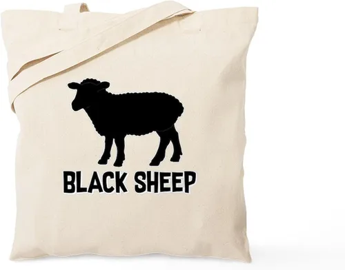 Vista 11 de CafePress Woolly Moo in Sheep's Tote Bag Reusable Natural Beige Canvas Shopping Bag