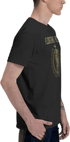 Vista 4 de Camisetas de algodón para hombre, estilo casual, para campamento, manga corta, para temporada completa