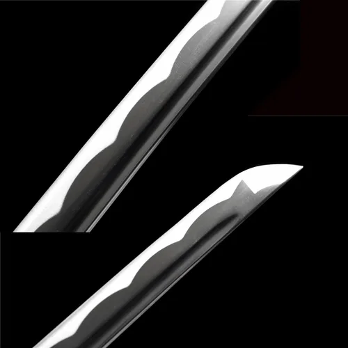 Vista 6 de Espada de Devil May Cry 5 Vergil Anime Cosplay Sword Warrior Yamato/Rebelión de Dante, Katana real de 41 pulgadas, forjada a mano de acero al