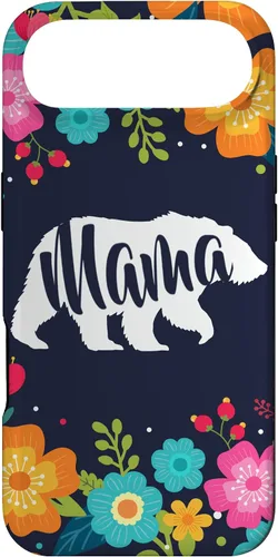 Vista 27 de Mama Bear - Funda para iPhone 17 con diseño de flores florales