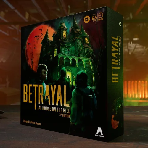 Vista 10 de Avalon Hill Hasbro Gaming Betrayal at The House on The Hill - Juego de mesa cooperativo de 3ª edición, para edades de 12 años en adelante, 3-6