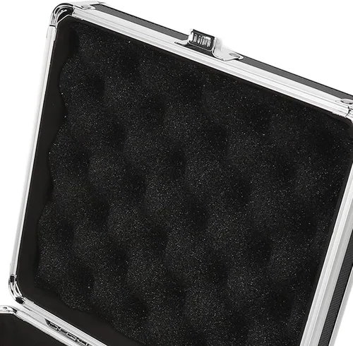 Vista 6 de Caja de almacenamiento de disco duro de 2.5 pulgadas, 20 bahías, caja de protección de disco duro de 2.5 pulgadas, funda de disco duro con mango