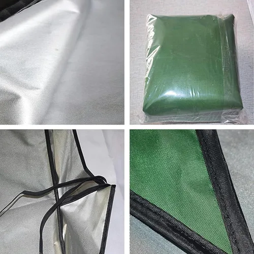 Vista 6 de KYOFIS Toldo de columpio para porche, cubierta de repuesto para toldo de columpio, impermeable, resistente al viento, anti-UV, resistente, tela