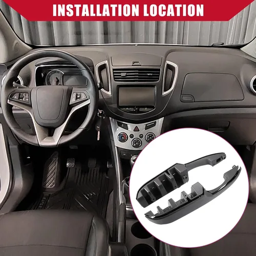 Vista 2 de Manijas de puerta izquierda derecha/interior para Chevy Express 1500 2003-2014 / Durable/plástico / 1 par/gris