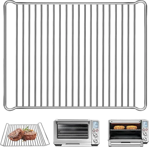 Vista 9 de Piezas de repuesto para Breville BOV450XL Mini Smart Encimera Horno y Tostador, 11.5 x 10.3 pulgadas, accesorios de acero inoxidable, rejilla