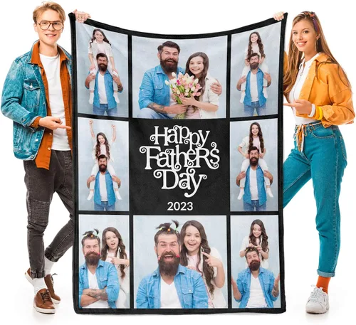 Vista 10 de Printwoo Mantas personalizadas con foto, mantas de fotos personalizadas con mi propia foto, mantas personalizadas con imagen, regalos personalizados