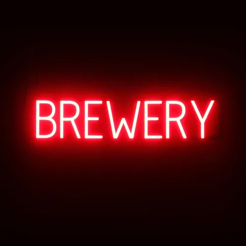 Vista 15 de SpellBrite Letrero de cerveza fría Letrero relacionado con la cerveza con aspecto de neón, fuente de luz LED verde 16.8 x 15.0 pulgadas