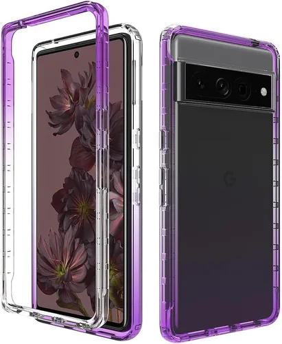 Vista 93 de Pzwoxukhov Funda para Xiaomi Poco M3 M2010J19CG M2010J19CI Caso, alta transparencia, color degradado, funda de absorción de impactos anticaída
