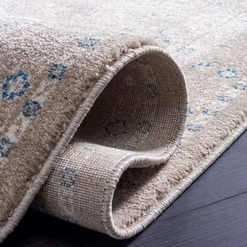 Vista 15 de Safavieh Sofia Collection SOF330B, tapete clásico color gris claro y beige, Polipropileno
