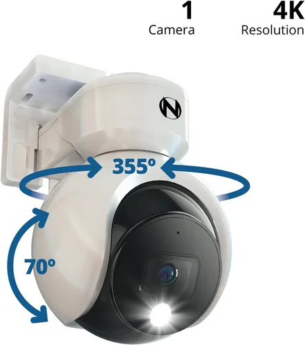 Vista 2 de Night Owl Cámara de seguridad con cable 4K con audio de 2 vías