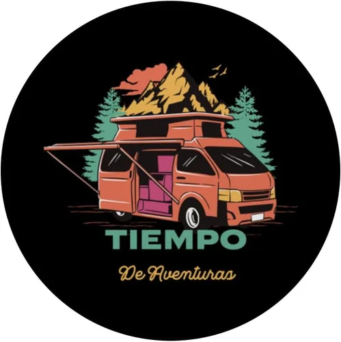 Vista 3 de Tiempo De Aventuras Camper Van Travel PopSockets Adhesive PopGrip