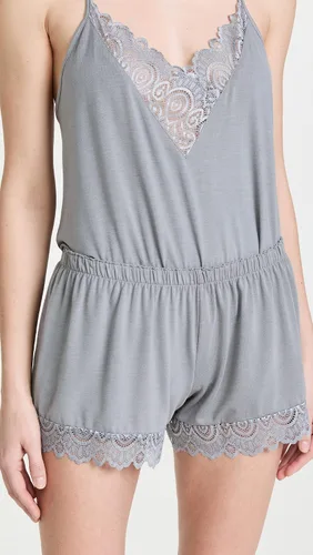 Vista 5 de Flora Nikrooz Floretta II - Conjunto de pijama de punto con ribete de encaje para mujer