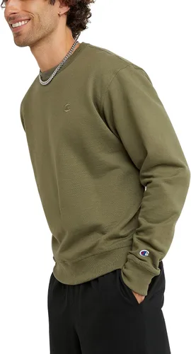 Vista 3 de Champion Men's Crewneck, Powerblend Fleece Sweatshirt, Crewneck Sweatshirts (Reg. Or Big & Tall)