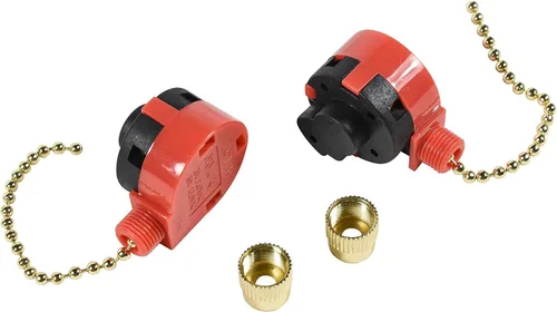 Vista 8 de HQRP Interruptor de 3 velocidades de 4 cables compatible con Hunter, Hampton Bay, Harbor Breeze, Westinghouse - Interruptor de cadena de tracción