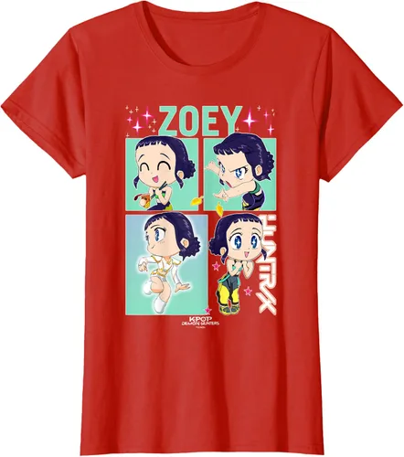 Vista 38 de Kpop Demon Hunters Zoey Camiseta Oficialmente Autorizada