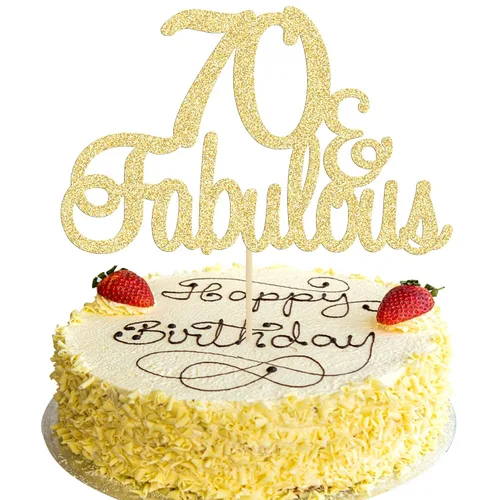 Vista 11 de Gyufise 1 decoración de 30 con purpurina dorada y fabulosos adornos para tartas de 30 años y fabulosos adornos para tartas de cumpleaños de 30 años