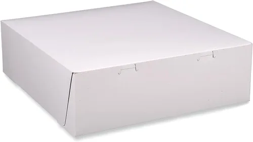 Vista 25 de Southern Champion Tray Cajas de panadería blancas estándar 6X4-1/2X2-3/4, 250