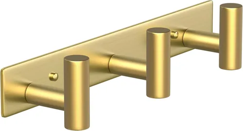 Vista 11 de Perchero de Pared Montado - 3 Ganchos, Ganchos de Pared de Acero Inoxidable Resistente para Toalla, Bolso de Abrigo, Perchero para Sombreros Negro