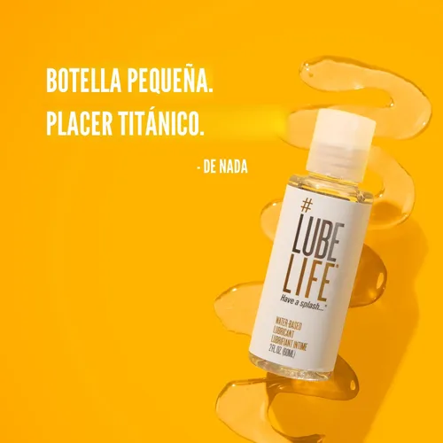 Vista 8 de LubeLife Lubricante a base de agua - Lubricante personal para hombres, mujeres y parejas, tamaño de viaje, no mancha, fácil de limpiar, seguro