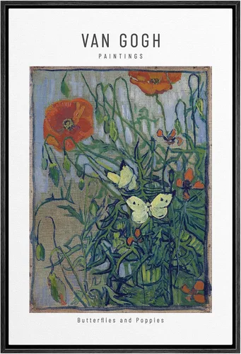 Vista 46 de SIGNWIN Lienzo enmarcado para pared, diseño de Vincent Van Gogh, un par de amantes, naturaleza, ilustraciones de área silvestre, bellas artes