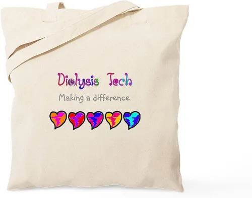 Vista 11 de CafePress Dialysisisabigpain - Bolsa de lona natural, bolsa de compras de tela, Caqui