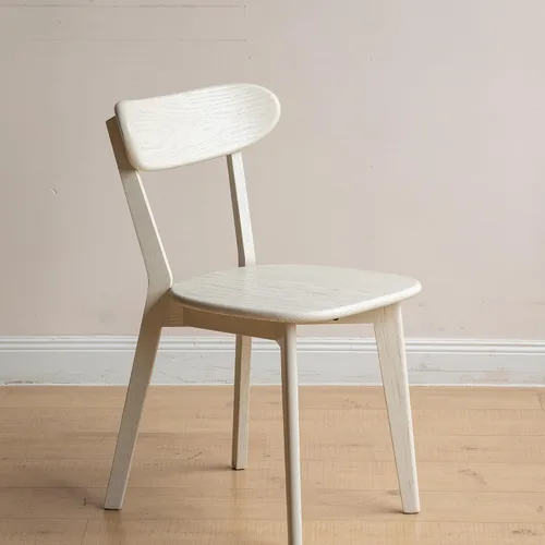 Vista 4 de Sillas de comedor y juegos de mesa y sillas, madera de roble maciza, grado FAS fabricado en América del Norte, silla de madera 100% libre