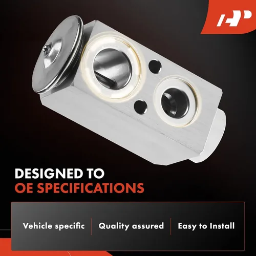 Vista 2 de A-Premium Válvula de expansión de CA compatible con Saab 46268 2003-2011 2.0L, 46268 2006-2009 2.8L, 9-3X 2010-2011 2.0L, DOHC