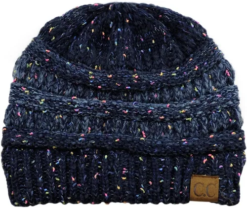 Vista 351 de C.C Trendy Warm Chunky Soft Stretch Cable Knit Beanie