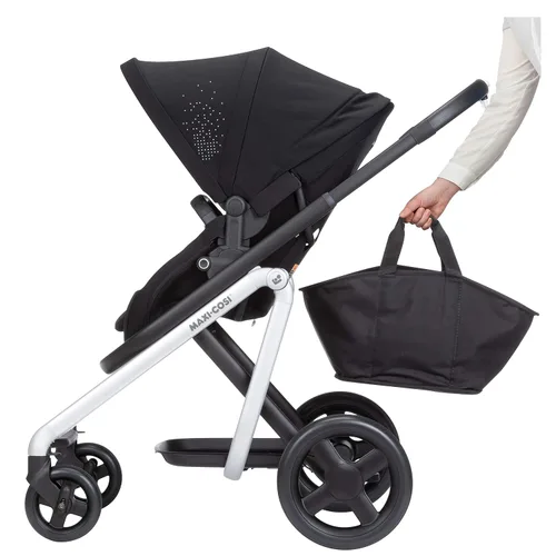 Vista 14 de Maxi-Cosi Lila - Cochecito modular todo en uno, color negro nómada, tamaño único (CV324ETK)