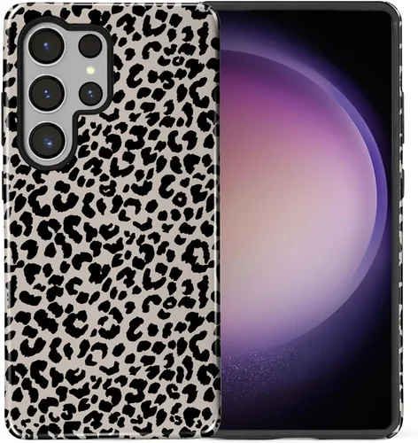Vista 131 de Funda compatible con Samsung Galaxy S23, funda híbrida de protección rígida de 2 capas, a prueba de golpes, funda protectora resistente para Lata