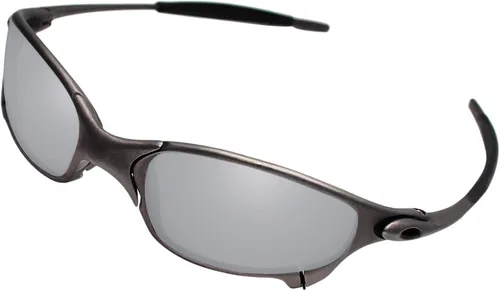 Vista 2 de BroLizard - Lente polarizada para gafas de sol Oakley Juliet, plateado