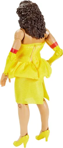 Vista 4 de WWE Mattel Miss Elizabeth Elite Collection - Figura de acción de lujo con detalles faciales realistas, equipo de anillo icónico y accesorios