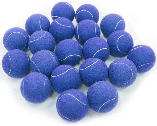 Vista 17 de URBEST Pelota de tenis avanzada, paquete de 20 unidades, pelotas de tenis de entrenamiento para jugadores novatos, pelotas de juego para perros