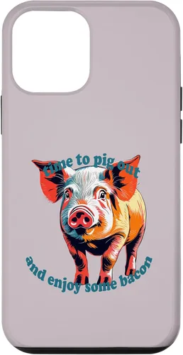 Vista 12 de iPhone 15 Time To Pig Out on National Pig Day Case