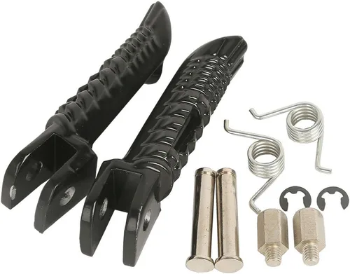 Vista 2 de TCT-MOTORPARTS Estriberas para reposapiés trasero delantero negro para Suzuki GSXR1000 2005-2025 GSXR600 750 2006-2025
