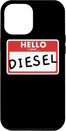Vista 10 de iPhone 12 mini Hello I Love Diesel Diesel Diesel Roll Carbón Power 4X4 Camiones caso