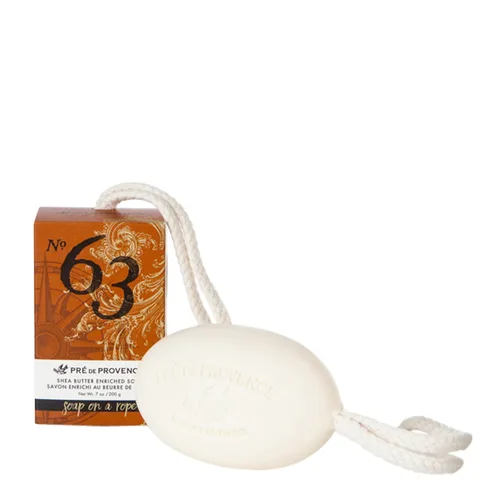 Vista 12 de Pre de Provence Bergamot & Thyme - Colección de fragancias para hombre, jabón en una cuerda, 7.05 oz