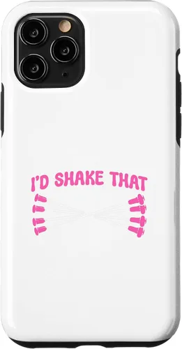 Vista 10 de iPhone 13 I'd Shake That. Majorette Twirler Baton Twirling Case