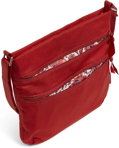 Vista 4 de Vera Bradley Triple Zip Hipster Crossbody Purse, Cotton