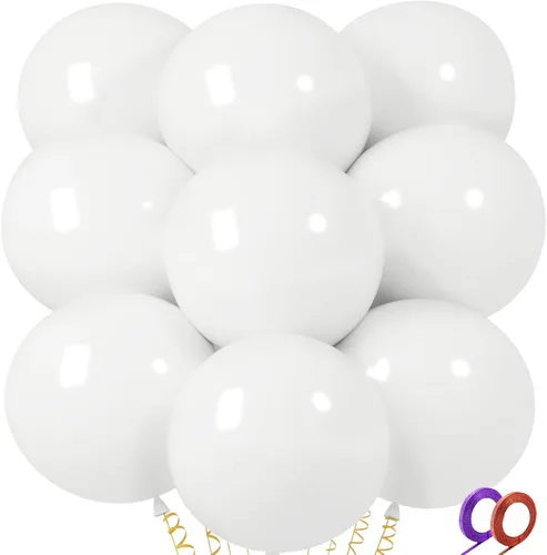 Vista 48 de 120 unidades de 5 pulgadas de globos plateados metálicos, globos de látex plateados metálicos cromados, globos mini pequeños para decoraciones