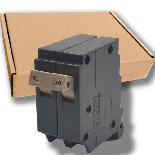 Vista 12 de Interruptor de circuito de 15 Amp, 1 polo, tipo de enchufe de 3/4 de pulgada, disyuntor de caja moldeada compatible con centros de carga OEM, 10KA
