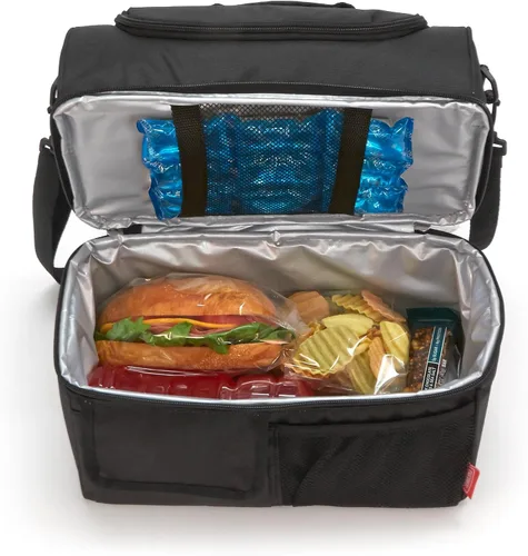Vista 3 de Thermos - Bolsa térmica para almuerzo, color negro