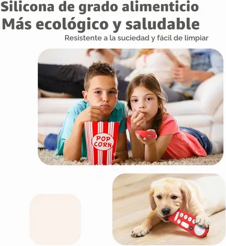 Vista 7 de Funda de silicona para Google TV Streamer 4K Google TV (4K) Voice Remote 2024 Funda de silicona antideslizante (rojo)
