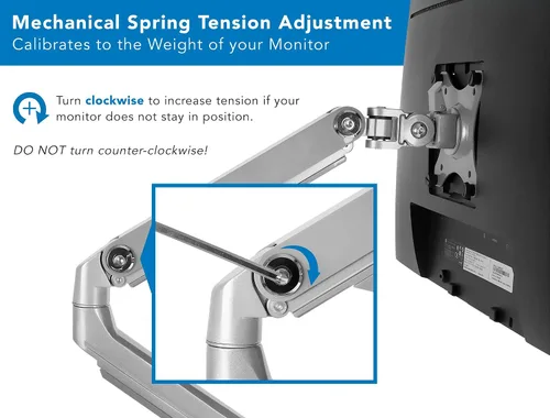 Vista 7 de Mount-It! Soporte de escritorio para monitor dual con puertos USB 3.0, soporte de monitor dual de movimiento completo para 2 pantallas de hasta 32