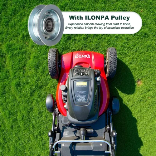 Vista 4 de ILONPA GY22172 Polea tensora para GY20629 GY20067 GY20110 John Deere 102 105 115 125 D105 D110 D140 D150 D155 D160 LA145 LA155 LA166 5 x 14 0 X165